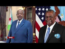 Entretien téléphonique entre le Président Guelleh et le Secrétaire d’Etat américain à la Défense